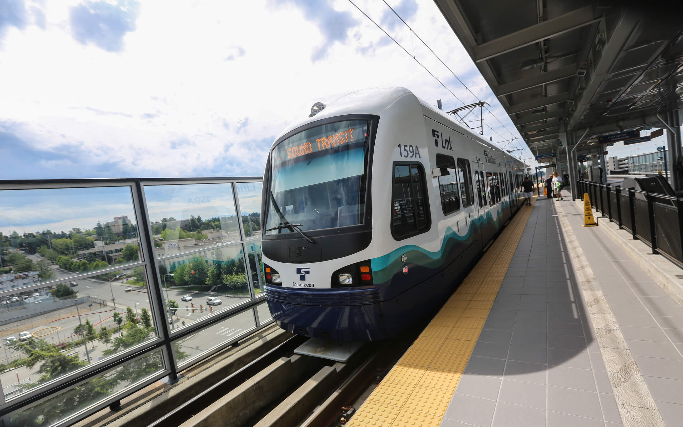Sound Transit train platform
